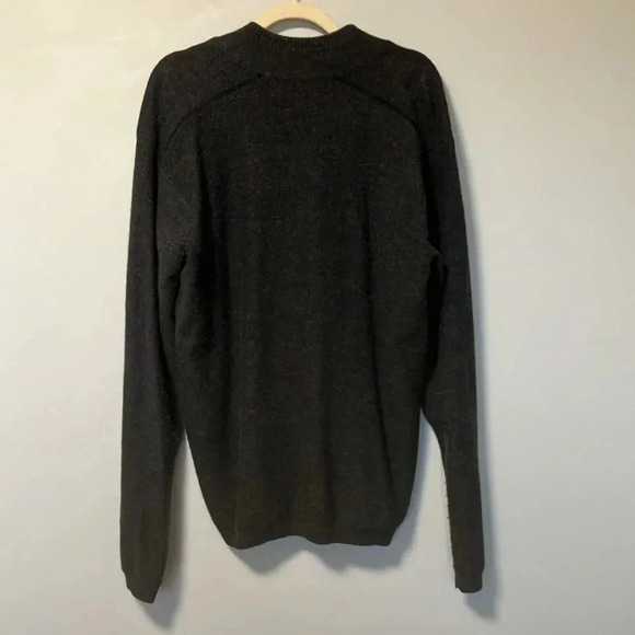 Smartwool quarter zip grey merino wool  sweater - Picture 5 of 5